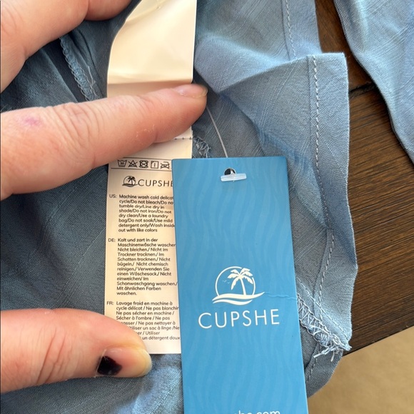 Cupshe Belted Flowy Cami Jumpsuit Size Large - Picture 6 of 10